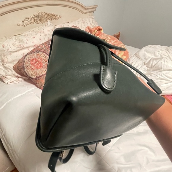 VINTAGE COACH BOTTLE GREEN MINI DAYPACK RARE COLOR